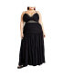 ფოტო #1 პროდუქტის Plus Size Aura Maxi Dress