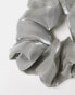 & Other Stories 2-pack organza hair scrunchies in off-white and grey