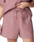 ფოტო #5 პროდუქტის Plus Size Holly Hideaway™ Cotton Breezy Shorts