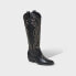 Фото #1 товара Women's Kenzi Tall Western Dress Boots with Memory Foam Insole - Wild Fable