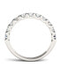 ფოტო #4 პროდუქტის Moissanite Anniversary Band 1-1/10 ct. t.w. Diamond Equivalent in 14k White or Yellow Gold