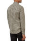 Фото #2 товара Men's Signature Gingham Long-Sleeve Button-Down Shirt