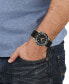 Часы Salvatore Ferragamo Urban Black Silicone Strap Watch 43mm