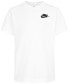 ფოტო #1 პროდუქტის Little Boys Sportswear Embroidered Futura Short Sleeve T-shirt