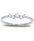 Cubic Zirconia Scatter Band in Sterling Silver, Created for Macy's