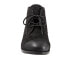 Фото #3 товара Softwalk Ramsey S1659-003 Womens Black Leather Lace Up Ankle & Booties Boots 5.5