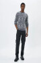 Фото #1 товара Свитер Koton Grey Pattern Pullover