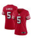 ფოტო #2 პროდუქტის Women's Trey Lance Scarlet San Francisco 49ers Alternate Game Jersey