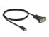 Delock 64195 - USB Type-C - RS-232 - Male - 1 m - China - 0.45 Gbit/s