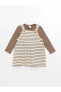 Фото #1 товара Платье LCW baby Yaka Striped Girl Dress & Shirt Duo