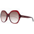 Bally Sonnenbrille BY0035-H 66F 55 Damen Rot