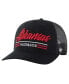 Фото #1 товара Men's Black Arkansas Razorbacks Garner Trucker Adjustable Hat