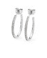 ფოტო #1 პროდუქტის Skinny Drip Medium Hoops