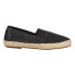 Фото #1 товара Easy Spirit Hassie Espadrille Slip On Womens Black Flats Casual E-HASSIE2-001