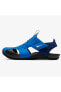 Фото #2 товара Sunray Protect Blue Slides Sandals Bantlı Çırtlı Çocuk Terlik Sandaleti Mavi