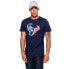 Фото #1 товара Мужская спортивная футболка синяя с логотипом NEW ERA Houston Texans Team Logo Short Sleeve T-Shirt