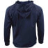 SHOEBACCA Solid Logo Hoodie Mens Blue Casual Outerwear P4001-DKN-SB
