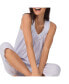 Фото #4 товара Women's Sleeveless Capri PJ Set