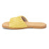 Фото #3 товара BEACH by Matisse Viva Flat Womens Yellow Casual Sandals VIVA-702