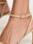 Фото #3 товара Stradivarius heeled sandals in beige