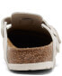 Фото #3 товара Women's Boston Soft Footbed Suede Leather Clogs from Finish Line