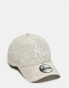 New Era New York Yankees tonal camo 9forty cap in beige