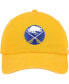 ფოტო #4 პროდუქტის Men's Gold Buffalo Sabres Clean Up Adjustable Hat