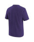 ფოტო #3 პროდუქტის Big Boys and Girls Purple Phoenix Mercury Essential Logo T-Shirt