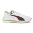 Фото #1 товара Puma Fm X Electrify Nitro 2 Running Mens White Sneakers Athletic Shoes 37687301
