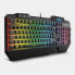 Keyboard with Gaming Mouse Krom Krusher RGB Black