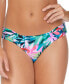 Juniors' Sunday Tropical-Print Bikini Bottoms