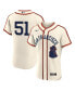 ფოტო #1 პროდუქტის Men's Jung Hoo Lee Cream San Francisco Giants 2024 Rickwood Classic Authentic Player Jersey