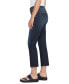 ფოტო #3 პროდუქტის Women's Ruby Mid Rise Straight Cropped Jeans