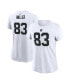 ფოტო #1 პროდუქტის Women's Darren Waller White Las Vegas Raiders Player Name Number T-shirt