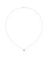 Фото #3 товара LuvMyJewelry pear Citrine Gemstone Round Natural Diamond 14K White Gold Birthstone Necklace