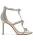 Women's Nolino Beaded Bow T-Strap Dress Sandals, Created for Macy's