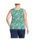 ფოტო #2 პროდუქტის Plus Size Cotton Tank Top