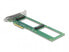 Фото #1 товара Delock 90091 - PCIe - U.2 - PCIe 4.0 - SFF-8639 - Green - Grey - Passive
