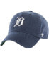 Фото #3 товара Men's Navy Detroit Tigers Sure Shot Classic Franchise Fitted Hat
