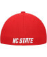 Фото #5 товара Men's White and Red NC State Wolfpack On-Field Baseball Fitted Hat