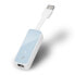 Фото #4 товара TP-LINK UE200 - Wired - USB - Ethernet - 100 Mbit/s - Blue,White