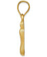 ფოტო #2 პროდუქტის Baby Foot Charm Pendant in 14k Yellow Gold