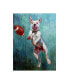 Фото #1 товара Lucia Hefferna Hail Mary White Dog Canvas Art - 27" x 33.5"