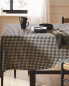 Фото #8 товара Gingham check linen tablecloth