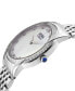 ფოტო #2 პროდუქტის Women's Airolo Silver-Tone Stainless Steel Watch 36mm