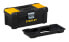 Фото #1 товара Stanley Essential toolbox with metal latches - Tool box - Metal - Plastic - Black - Yellow - 406 mm - 205 mm - 195 mm