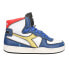 Diadora Mi Basket Dessau High Top Mens Blue, White Sneakers Casual Shoes 178601
