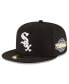 Фото #1 товара Men's Black Chicago White Sox 2005 World Series Wool 59FIFTY Fitted Hat