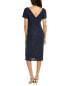 Фото #2 товара Js Collections Erin V-Neck Midi Dress Women's Blue 2