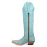 Фото #3 товара Dan Post Boots Celeste Embroidered Snip Toe Cowboy Womens Blue Casual Boots DP5